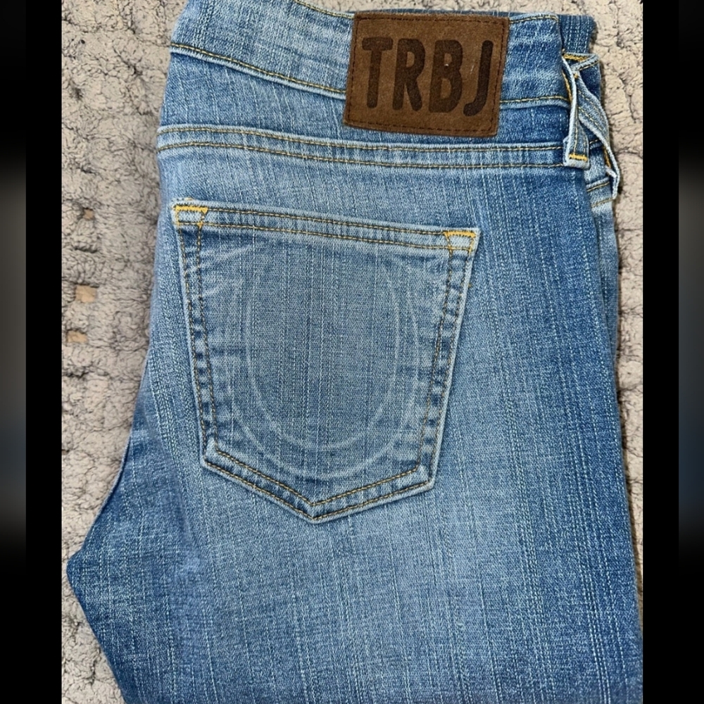 True Religion Light Blue Denim Jeans
